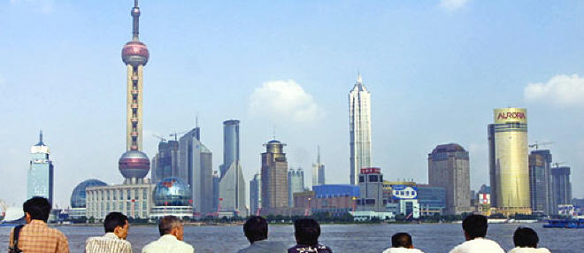 Shanghai's Sinking Skyline