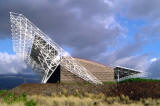 This photo shows the side view of the Hawaii Gateway Energy Center.