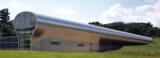 This photo shows the Whitney Water Purification Facility and its green roof.