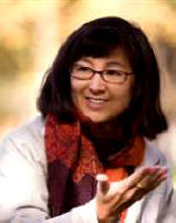 Maya Lin at one of the sites of the Confluence Project, a series of landscapes and art installations she's designed in the state of Washington